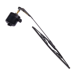 Trumpas valytuvo variklis su jungikliu 12V CAT 105 L: 63/84 mm, pridedamas prie valytuvo