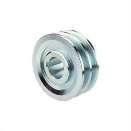 Dvigubas skriemulys dviem diržams Szajba 2x17 FI 120/38mm rakto griovelis 10mm