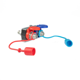 Automatinių hidraulinių greitųjų jungčių EURO ISO M16x1.5 PUSH-PULL rinkinys, dvi lizdinės plokštelės ir du kištukai