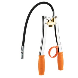 Dviejų rankų riebalų švirkštas su sriegiu 500 g kasetėms