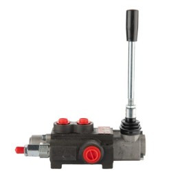 Hidraulinis skirstytuvas 1 sekcijos 40L su stūmoklio sekcija ir skląsčiu „Hydrolider“