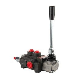 Hidraulinis skirstytuvas 1 sekcijos 40L su stūmoklio sekcija ir skląsčiu „Hydrolider“