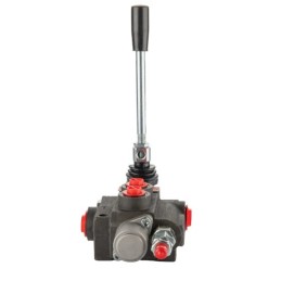 Hidraulinis skirstytuvas 1 sekcijos 40L su stūmoklio sekcija ir skląsčiu „Hydrolider“