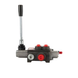 Hidraulinis skirstytuvas 1 sekcijos 40L su stūmoklio sekcija ir skląsčiu „Hydrolider“