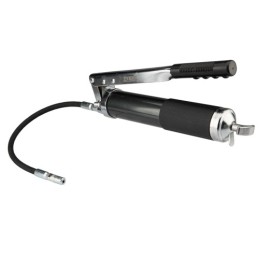 Didelio našumo, dviejų stūmoklių kasetinis tepalo pistoletas