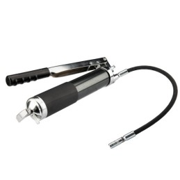 Didelio našumo, dviejų stūmoklių kasetinis tepalo pistoletas