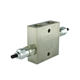 Hidraulinis išlyginimo vožtuvas VAU, kryžminis perpildymas, reguliuojamas, sriegis: 1/2", srautas: 70 l/min, slėgis: 50–250 bar