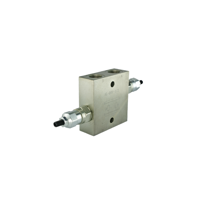 Hidraulinis išlyginimo vožtuvas VAU, kryžminis perpildymas, reguliuojamas, sriegis: 1/2", srautas: 70 l/min, slėgis: 50–250 bar