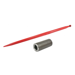 Kaltas apatinis tiesus dantis krautuvui, krokodilo formos, ilgis: 1100 mm, sriegis: M22x1.5, komplekte yra su suvirinimo įvore.