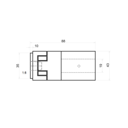 Pilna sankabos FI 19 siurblio jungtis GR1 su vidaus degimo varikliu Honda GX120 GX160 GX200
