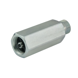 Pilnai sukomplektuotas VUBA apsauginis vožtuvas, korpuso tipas AB, sriegis: 1 colio, srautas: 180 l/min., maks. slėgis: 350 bar.