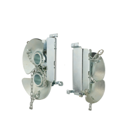 Dėtuvė su 2/3 flanšinėmis kulkomis, kategorija 56/37