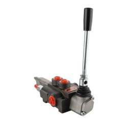 Hidraulinis skirstytuvas 1 sekcijos 40L su plūduriuojančia sekcija ir skląsčiu „Hydrolider“