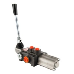 Hidraulinis skirstytuvas 1 sekcijos 40L su plūduriuojančia sekcija ir skląsčiu „Hydrolider“