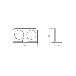 Du automatinių greitųjų jungčių rinkiniai: 2 lizdai + 2 europiniai kištukai. Trumpi M22x1,5 sriegiai. Komplekte yra tvirtinimo l