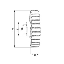 Didelis vairo stiprintuvo siurblio krumpliaratis Ostrówek 50804170