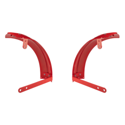 Pilnas dažytų metalinių priekinių sparnų komplektas Ursus C-330 C-360 C-360-3P automobiliui