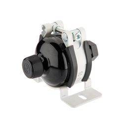 Hidraulinis akumuliatorius su hidrauliniu amortizatoriumi, tvirtinimo spaustukas, talpa: 0,16 l, įkrovimo slėgis: 100 bar.