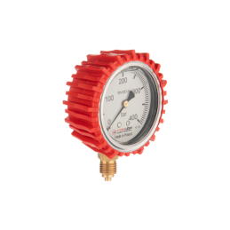 Serviso rinkinys alyvos slėgiui matuoti ir hidraulinės sistemos diagnostikai. 400 barų slėgio matuoklis + 2000 mm žarna su M10x1