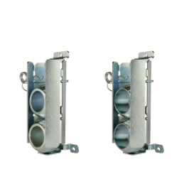 Du šoviniai su berėmiais šoviniais 2/2 56/28 ir 2/3 56/37