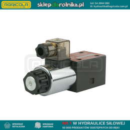 2 padėčių solenoidinis vožtuvas CETOP 3 NG6 12V (D) Hydroleader