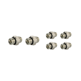 Hidraulinis skirstytuvas, 2 sekcijos, 40 l/min., 2P40, su jungtimis, 22/18 hidraulinis skirstytuvas