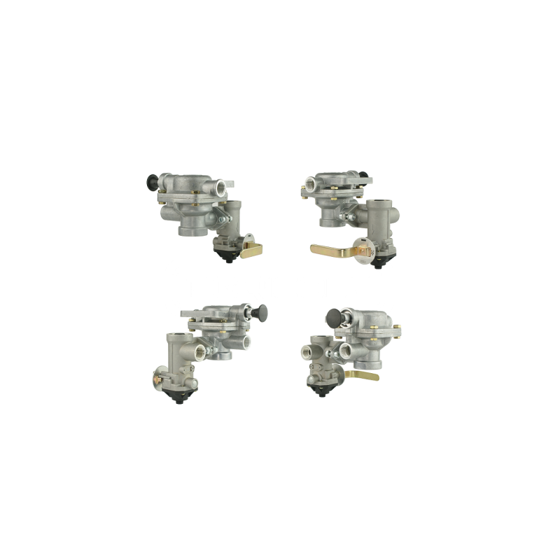 HZS-2 pagrindinis priekabos stabdžių valdymo vožtuvas, 4 diapazonų priekabos stabdymo jėgos reguliatorius, skirtas vienos grandi