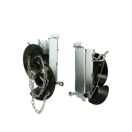 Žurnalas su kulkomis su 3/3 flanšu, 64/37 kategorija, sustiprinta