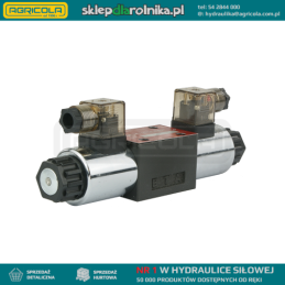 3 padėčių solenoidinis vožtuvas CETOP 3 NG6 230V (E) Hydroleader