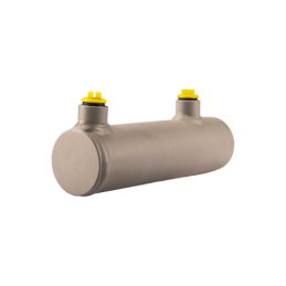 Dvigubo veikimo hidraulinio cilindro ilgis: 205 mm, eiga: 100 mm, 40/22/100 be auselių.