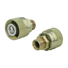 Hidraulinis cilindras Brzeg trąšų barstytuvui + dvi žarnos 1500 mm + greito prijungimo jungties srieginis kamštis M36x1.5