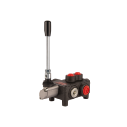 Hidraulinis skirstytuvas 1 sekcija 80 l/min P80A1GKZ1, valdomas svirtimi