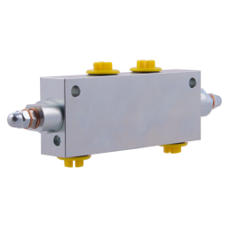 Dvigubo veikimo stabdžių vožtuvas BHB08-108G1/2, dvigubo veikimo cilindras, fiksavimo sriegis: 3/8 colio, srautas: 60 l/min, mak