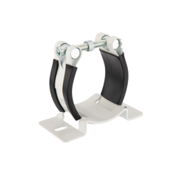 Hidraulinis akumuliatorius su hidrauliniu amortizatoriumi, tvirtinimo spaustukas, talpa: 0,5 l, įkrovimo slėgis: 100 bar.