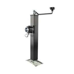 Priekabos atraminė koja su horizontaliu švaistikliu, 2000 kg, 500 mm, rankiniu būdu reguliuojama