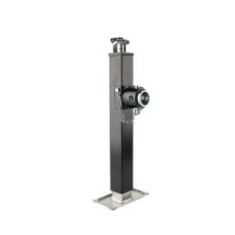 Priekabos atraminė koja su horizontaliu švaistikliu, 2000 kg, 500 mm, rankiniu būdu reguliuojama