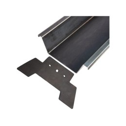 Galinio buferio šviesos spindulys puspriekabei, karštai valcuotam, 2000 mm, su privirinamais šonais