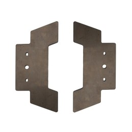 Galinio buferio šviesos spindulys puspriekabei, karštai valcuotam, 2000 mm, su privirinamais šonais