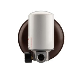 Universalus metalinis hidraulinės alyvos bakas, 15 litrų talpos, statinės formos, su grįžtamojo srauto filtru