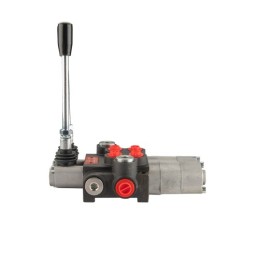 Dviejų sekcijų hidraulinis skirstytuvas 40L su dviem plūduriuojančiomis sekcijomis ant skląsčio „Hydrolider“