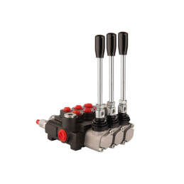 Hidraulinis skirstytuvas, 3 sekcijos, 40 l/min., 3P40A1A1A1GKZ1, valdomas svirtimis