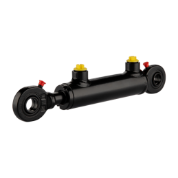 Dvigubo veikimo hidraulinio cilindro ilgis: 286 mm, eiga: 100 mm, CJ2F-32/20/100 U20S