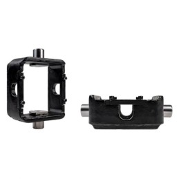 Teleskopinis cilindro laikiklis apvertimui. Matmenys: 40, aukštis: 120, plotis: 135.