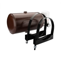 Universalus metalinis hidraulinės alyvos bakas, 10 litrų talpos, statinės tipo, komplektuojamas su grįžtamojo filtro ir 206 mm s