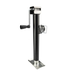 Priekabos atraminė koja su vertikaliu šoniniu švaistikliu 2000 kg 560 mm, rankiniu būdu reguliuojama