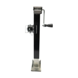 Priekabos atraminė koja su vertikaliu šoniniu švaistikliu 2000 kg 555 mm, rankiniu būdu reguliuojama