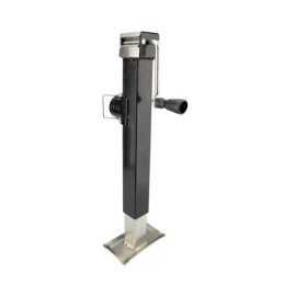 Priekabos atraminė koja su vertikaliu šoniniu švaistikliu 2000 kg 555 mm, rankiniu būdu reguliuojama