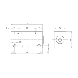 50:50 aliuminio daliklis, sriegis: 3/8", srautas: 12–24 l/min, maks. slėgis: 210 bar