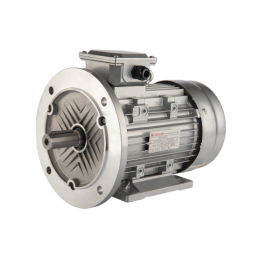 Trifazis 400 V elektros variklis, tipas B35 G71, galia: 0,25 kW, apsukos: 1350 aps./min., velenas: 14 mm, su flanšu skambučio ju