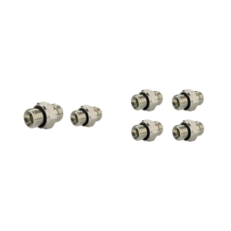 Hidraulinis skirstytuvas, 2 sekcijos, 50 l/min., 2P80, su jungtimis, 22/18 hidraulinis skirstytuvas